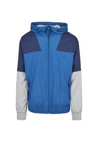 Kurtka Urban Classics zip away track. Kolor: niebieski, szary, wielokolorowy #1