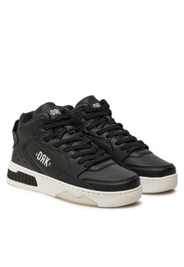 Dorko Sneakersy Easy High DS24F22W Czarny. Kolor: czarny. Materiał: skóra