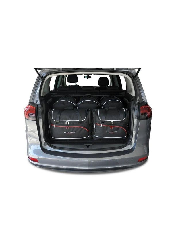 KJUST - Torby Do Bagażnika Opel Zafira 2011-2019 5Szt Kjust. Kolor: czarny. Styl: sportowy