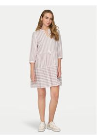 only - ONLY Sukienka letnia Kaya 15220521 Różowy Regular Fit. Kolor: różowy. Materiał: wiskoza. Sezon: lato