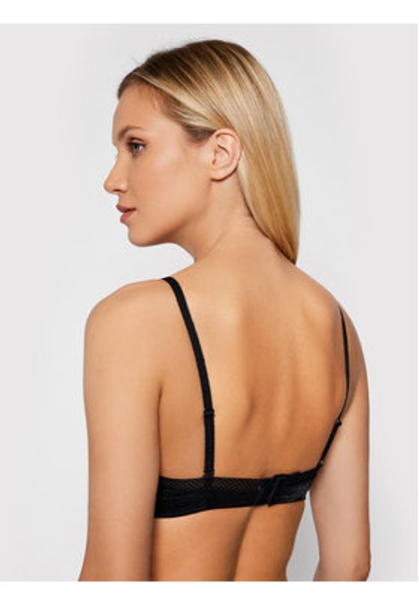 Gossard Biustonosz z fiszbiną Glossies Sheer Moulded 6271 Czarny. Kolor: czarny. Materiał: syntetyk