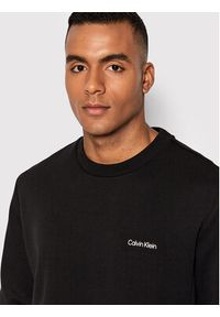 Calvin Klein Bluza K10K109926 Czarny Relaxed Fit. Kolor: czarny. Materiał: syntetyk, bawełna #4