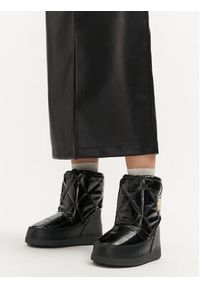 Love Moschino - LOVE MOSCHINO Śniegowce JA24982G0LEB1000 Czarny. Kolor: czarny. Materiał: materiał #8