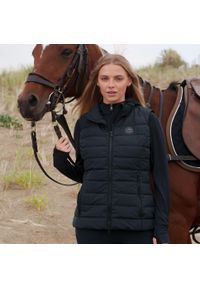 HV POLO - Damska kurtka bez rękawów HV Polo Georgia. Typ kołnierza: polo. Kolor: czarny. Materiał: puch. Długość rękawa: bez rękawów #2