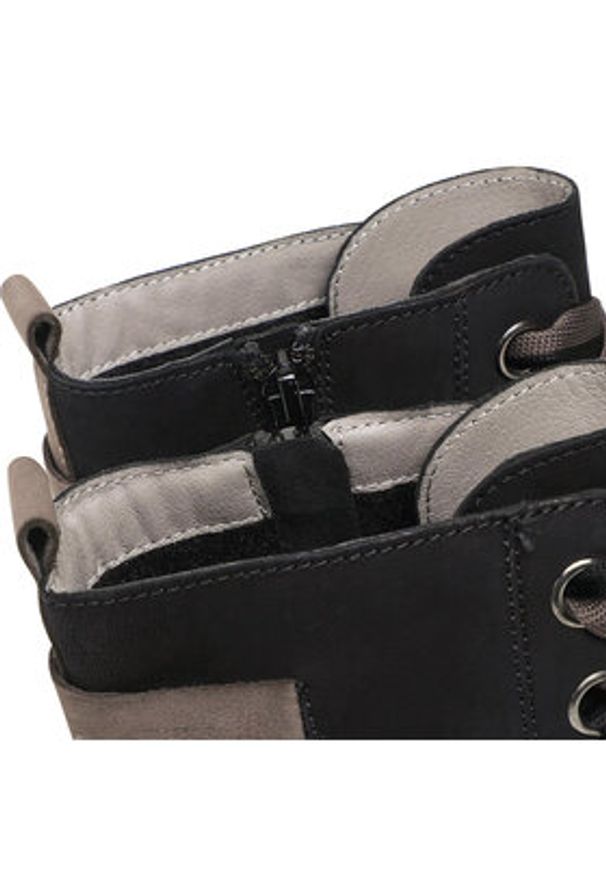 Lasocki Trzewiki WI16-GIRO-01 Czarny. Kolor: czarny. Materiał: nubuk, skóra