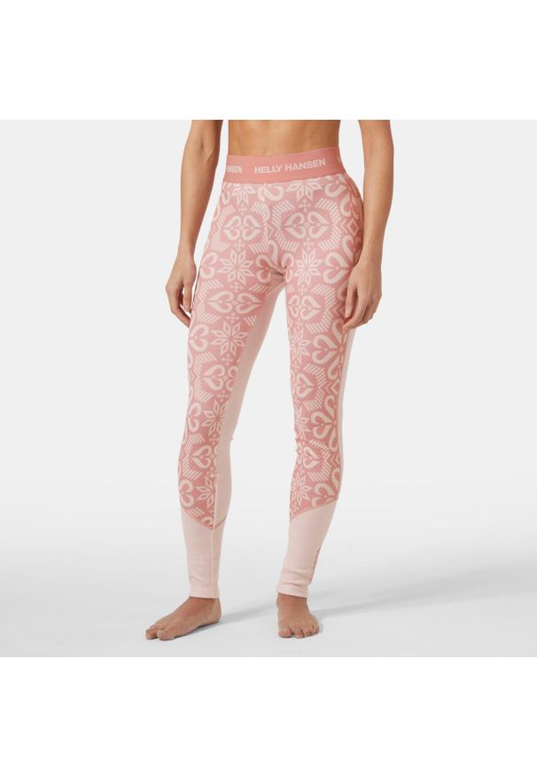 Damskie legginsy Helly Hansen Lifa Midw. Kolor: różowy. Sport: turystyka piesza