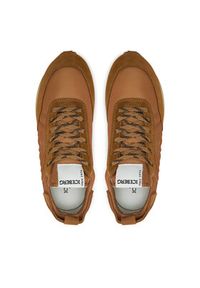 Iceberg Sneakersy ID220303 Brązowy. Kolor: brązowy. Materiał: materiał