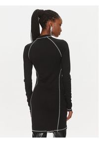 Karl Lagerfeld Jeans Sukienka codzienna 240J1301 Czarny Slim Fit. Okazja: na co dzień. Kolor: czarny. Materiał: syntetyk. Typ sukienki: proste. Styl: casual #2