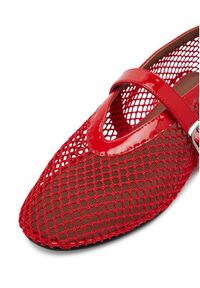 Badura Baleriny MIMOSA-SLT-24067P-52 Czerwony. Kolor: czerwony. Materiał: materiał #7