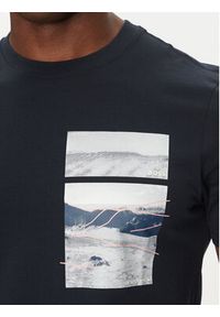 BOSS T-Shirt 50539194 Granatowy Regular Fit. Kolor: niebieski. Materiał: bawełna