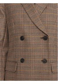 Weekend Max Mara Marynarka Giove 2525046022 Brązowy Regular Fit. Kolor: brązowy. Materiał: wełna #5