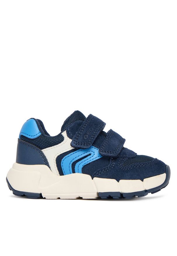 Sneakersy Geox. Kolor: niebieski