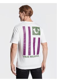 True Religion T-Shirt 106298 Biały Regular Fit. Kolor: biały. Materiał: bawełna