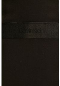 Calvin Klein - Sukienka. Kolor: czarny. Materiał: tkanina. Typ sukienki: rozkloszowane #5