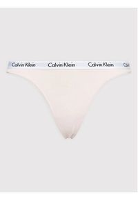 Calvin Klein Underwear Stringi 0000D1617A Różowy. Kolor: różowy. Materiał: bawełna #5