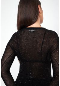 Pinko - Longsleeve damski wełniany Pico PINKO. Materiał: wełna. Długość rękawa: długi rękaw #5