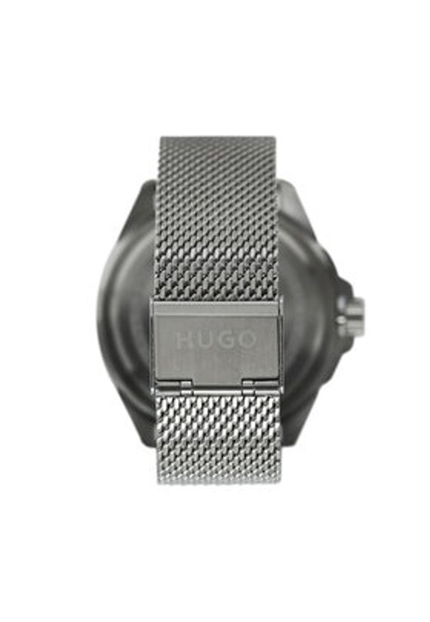 Hugo Zegarek Fresh 1530287 Srebrny. Kolor: srebrny
