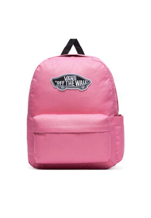 Vans Plecak Vans Old Skool Classic VN000H4YFRQ1 Różowy jasny. Kolor: różowy. Materiał: materiał