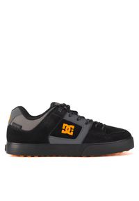 DC Sneakersy PURE WNT ADYS300151-XSKN Czarny. Kolor: czarny. Materiał: zamsz, skóra