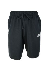 Spodnie sportowe męskie Nike Sportswear Club Fleece. Kolor: biały, wielokolorowy, czarny. Długość: krótkie