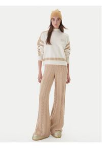 Guess Golf W5BR78 Z4242 Écru Relaxed Fit. Typ kołnierza: golf. Materiał: syntetyk #5