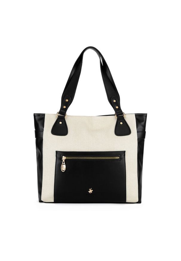 Beverly Hills Polo Club Torebka BHPC-C-002-07 Czarny. Kolor: czarny