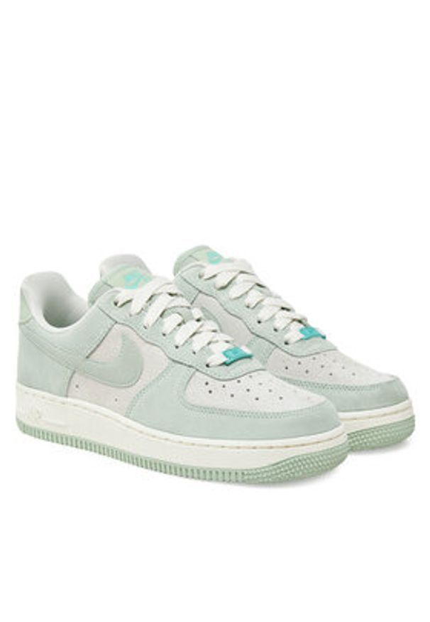 Nike Sneakersy Air Force 1 07 HQ1497 Zielony. Kolor: zielony. Materiał: zamsz, skóra. Model: Nike Air Force