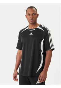 Adidas - adidas T-Shirt adicolor Teamgeist KD5854 Czarny Regular Fit. Kolor: czarny. Materiał: syntetyk #1