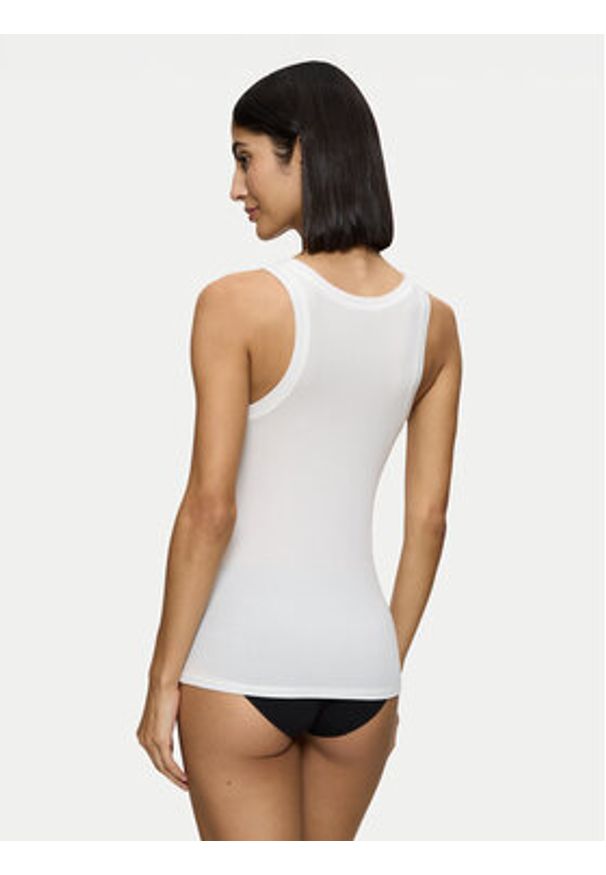 Triumph Top Beauty Layers 10221176 Écru Slim Fit. Materiał: lyocell