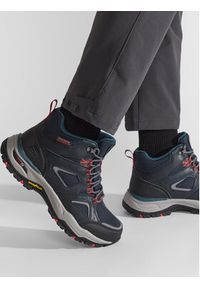 skechers - Skechers Trekkingi Millard 204628/BLNV Czarny. Kolor: czarny. Materiał: skóra. Sport: turystyka piesza #5