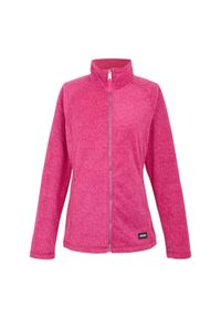 DARE 2B - Bluza Polarowa Damska Pełen Suwak Mayse. Kolor: różowy. Materiał: polar. Sezon: zima. Styl: sportowy. Sport: turystyka piesza #1