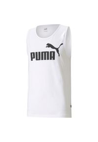 Podkoszulek Puma Ess Tank, Mężczyźni. Kolor: wielokolorowy, czarny, biały. Materiał: materiał, bawełna #1