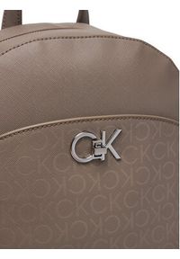 Calvin Klein Torebka K60K612540 Beżowy. Kolor: beżowy. Materiał: skóra #4