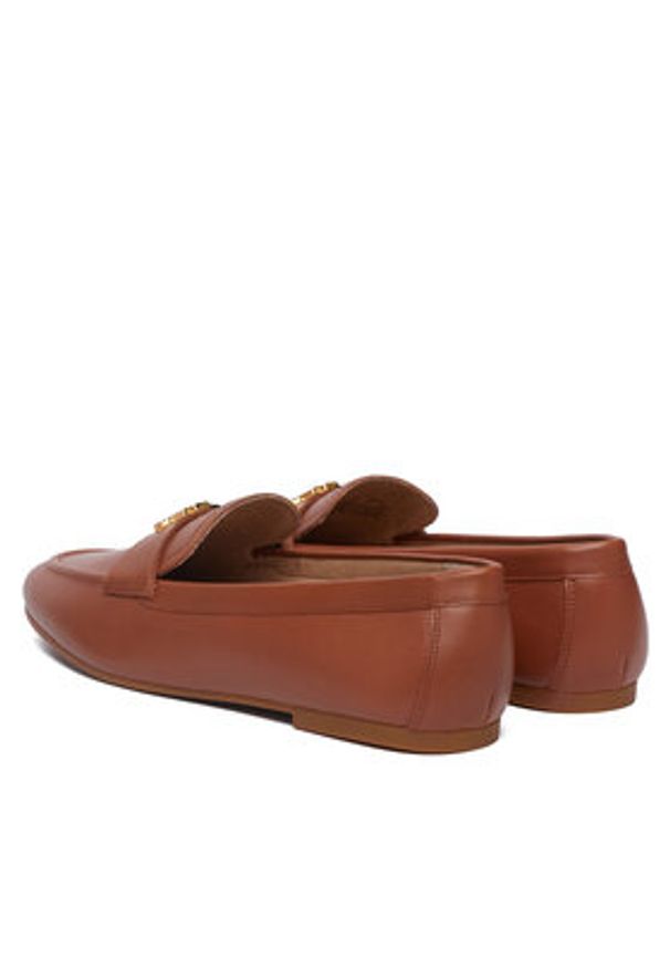 Lauren Ralph Lauren - LAUREN RALPH LAUREN Lordsy Averi III 802P09041002 Brązowy. Kolor: brązowy. Materiał: skóra