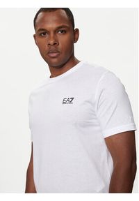 EA7 Emporio Armani T-Shirt 8NPT25 PJVPZ 1100 Biały Regular Fit. Kolor: biały. Materiał: bawełna #4