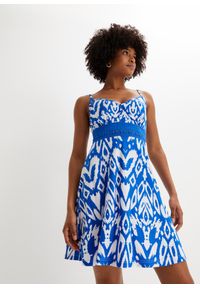 bonprix - Sukienka. Kolor: niebieski. Długość: mini #1