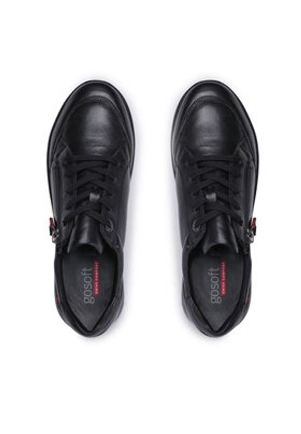 Go Soft Sneakersy WI16-SAMSON-01 Czarny. Kolor: czarny. Materiał: skóra