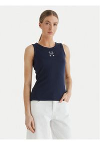 JOOP! Top 58 JW243JE423 30042835 Granatowy Regular Fit. Kolor: niebieski. Materiał: bawełna #1