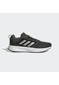 Adidas - Duramo Protect Shoes. Kolor: szary, żółty, wielokolorowy. Materiał: materiał. Sport: bieganie