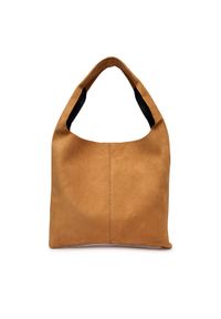 Patrizia Pepe Torebka 8B0321/L153-B878 Brązowy. Kolor: brązowy. Materiał: zamszowe, skórzane #1