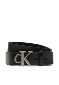 Calvin Klein Pasek Damski K60K612289 Czarny. Kolor: czarny. Materiał: skóra