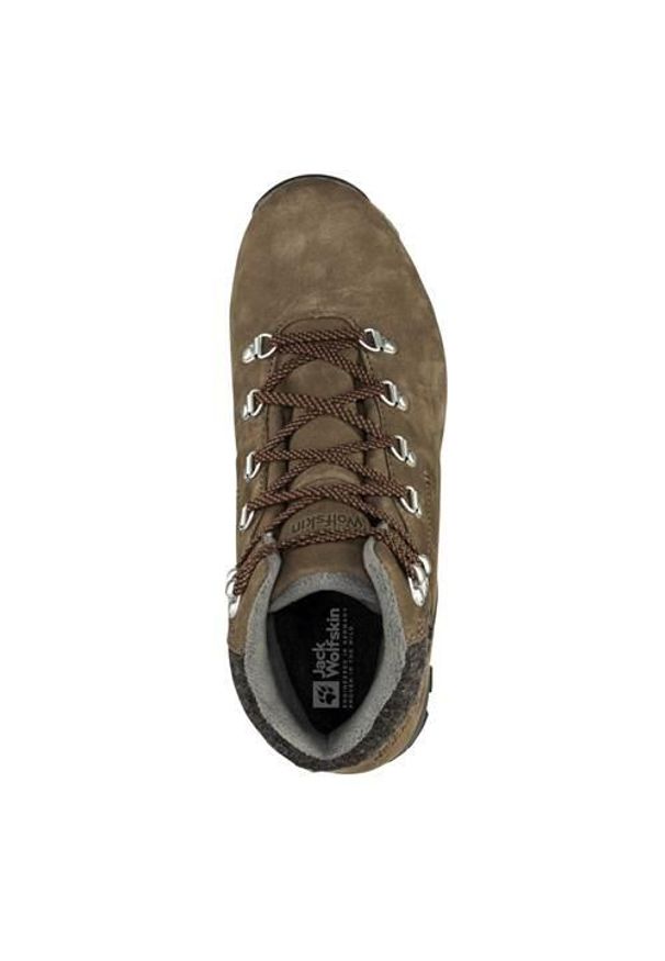 Buty trekkingowe męskie Jack Wolfskin Thunder Bay Texapore Mid. Zapięcie: sznurówki. Kolor: zielony. Materiał: materiał. Szerokość cholewki: normalna. Sport: turystyka piesza
