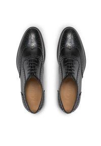 Lord Premium Półbuty Brogues 5501 Czarny. Kolor: czarny. Materiał: skóra #6