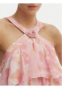 Vero Moda Sukienka wieczorowa Felicia 10295237 Różowy Slim Fit. Kolor: różowy. Materiał: syntetyk. Styl: wizytowy #2