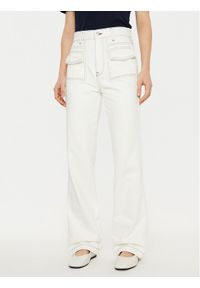 TOMMY HILFIGER - Tommy Hilfiger Jeansy WW0WW43718 Écru Relaxed Fit