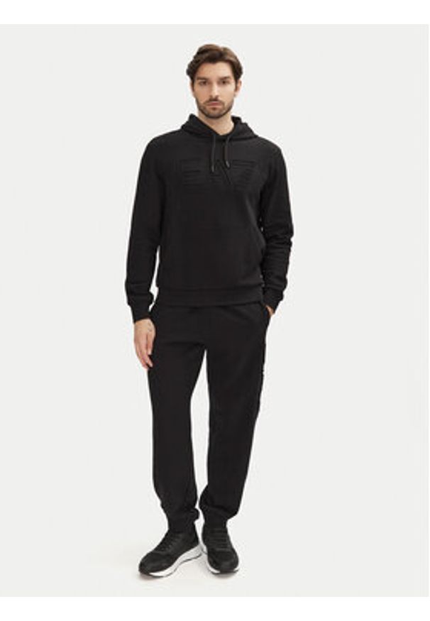 EA7 Emporio Armani Spodnie dresowe 7M000154 AF10432 UC001 Czarny Regular Fit. Kolor: czarny. Materiał: bawełna