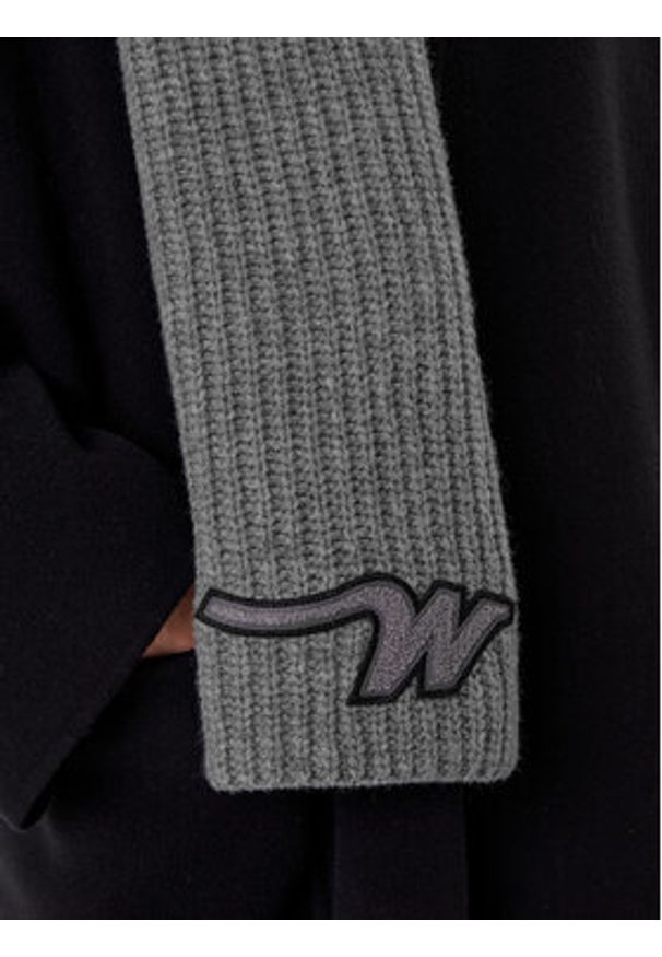 Weekend Max Mara Szalik Bardies 2525746035 Szary. Kolor: szary. Materiał: wełna