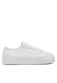 Superga Tenisówki Flower Sangallo 2740 S2148KW Biały. Kolor: biały. Materiał: materiał #1