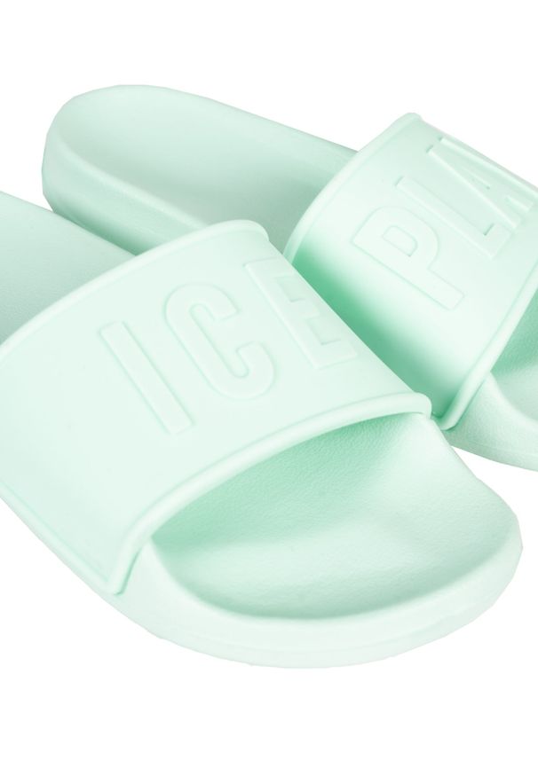 Ice Play Klapki | RIBERA001 | Kobieta | Turkusowy. Nosek buta: okrągły. Kolor: turkusowy. Styl: elegancki