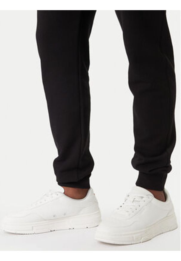 Karl Lagerfeld - KARL LAGERFELD Spodnie dresowe 705782 561917 Czarny Regular Fit. Kolor: czarny. Materiał: bawełna